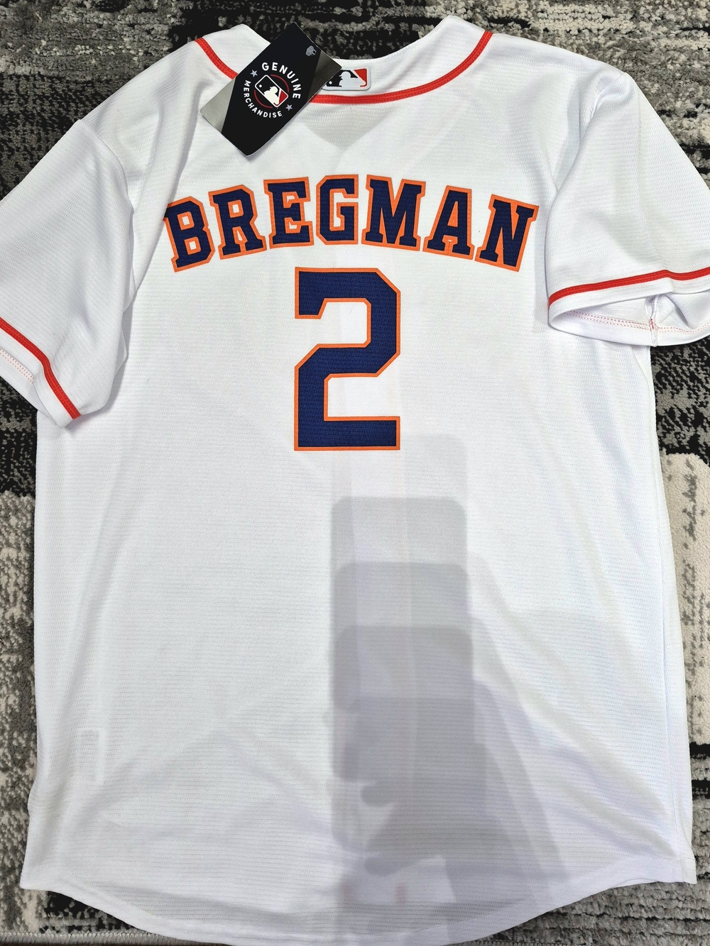 Nike Astros Bregman #2 Baseball Jersey Youth L 14/16